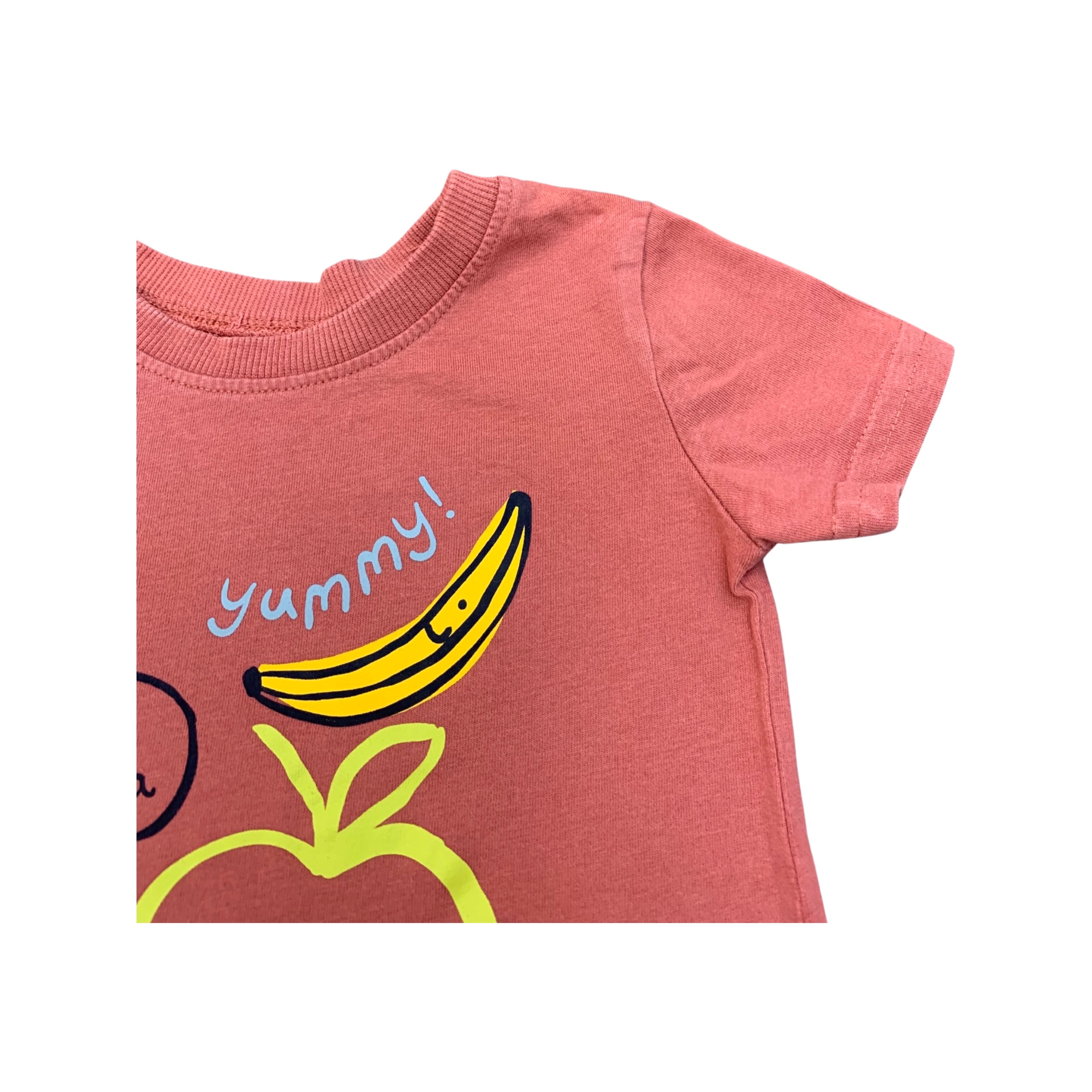 George 'Top Banana Yummy!' T Shirt 6-9 Months/21lbs