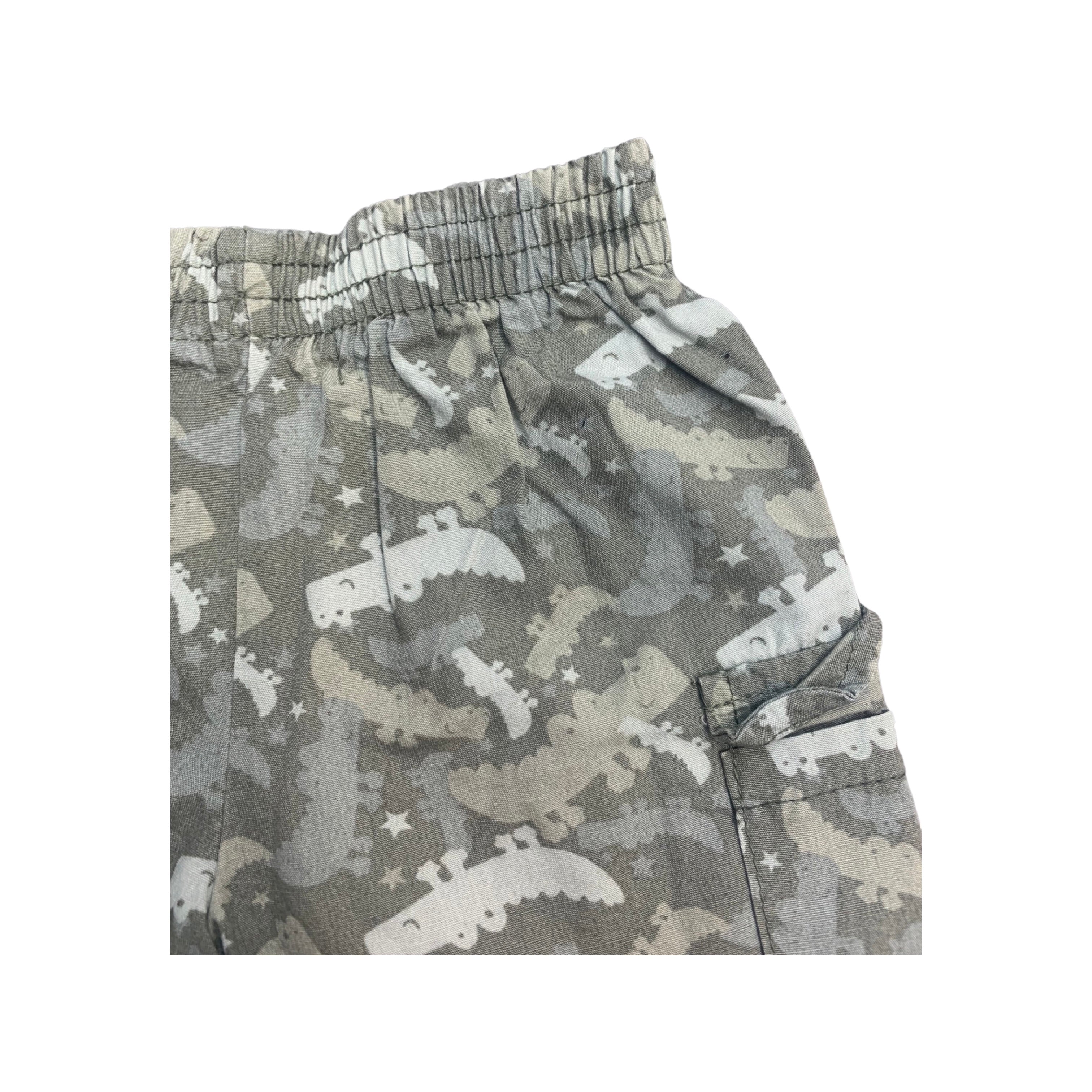 Early Days Crocodile Cargo Style Shorts 0-3 Months