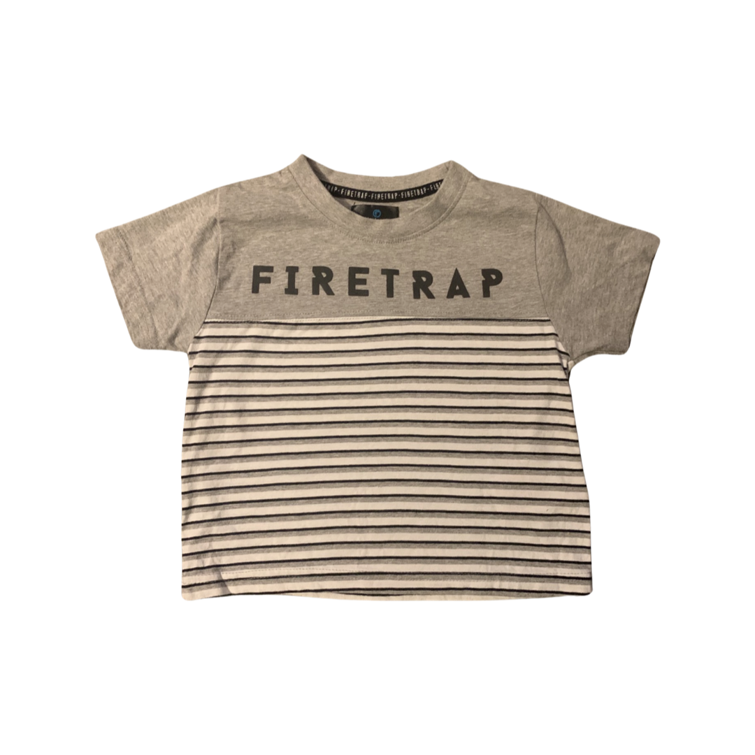 Firetrap Striped T Shirt 3-4 Years