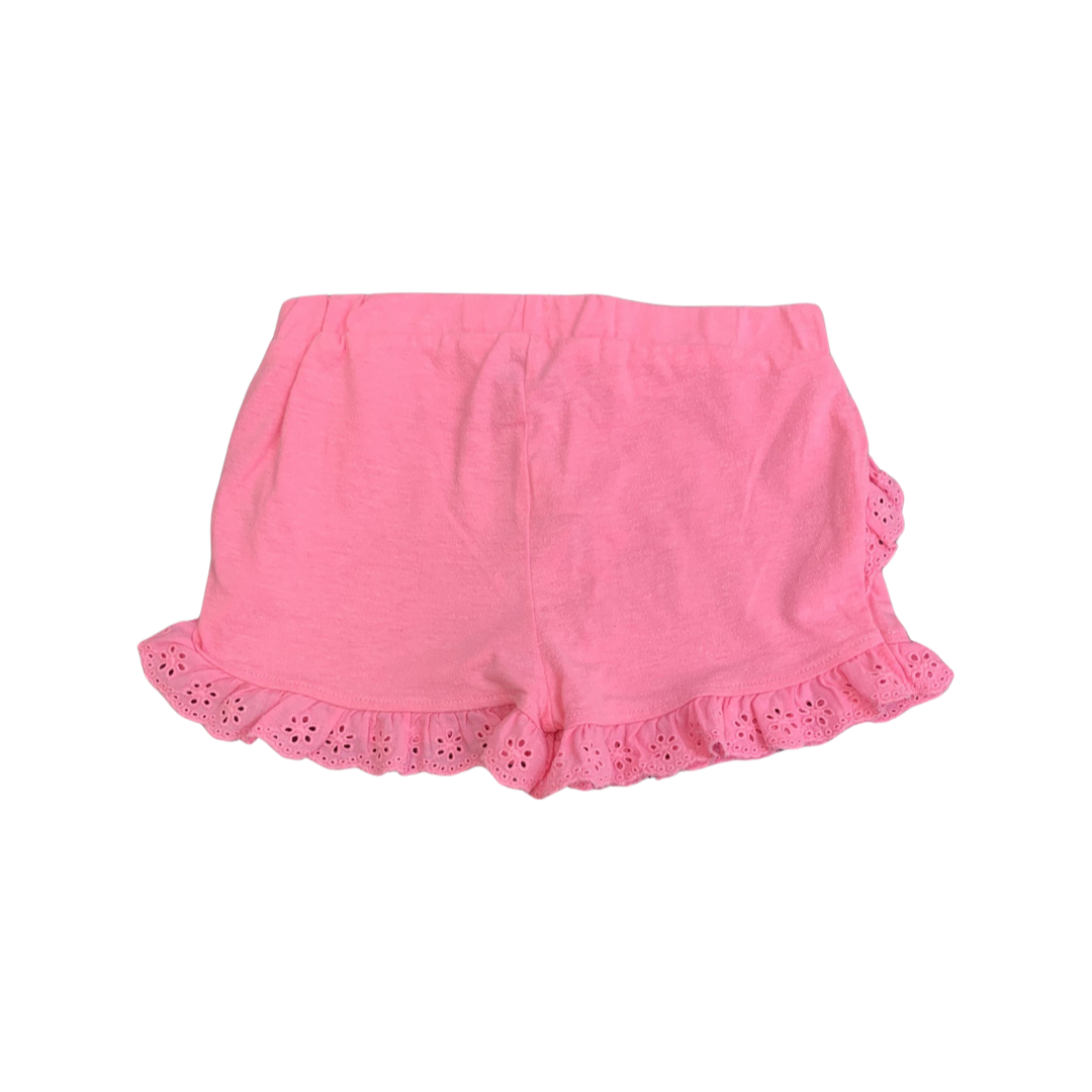 Primark Pink Frill Shorts 5-6 Years