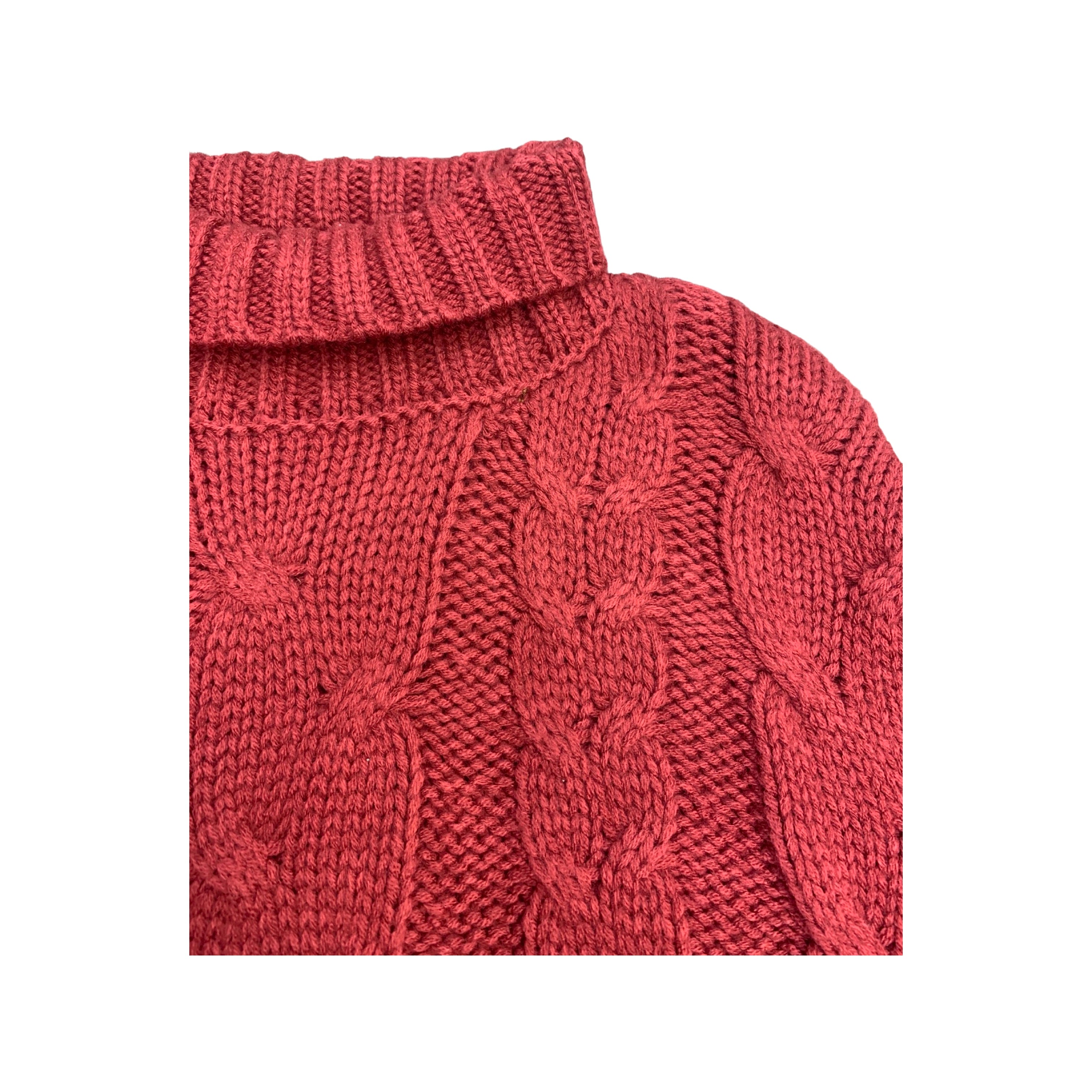 Cable Knit Poncho 3-8 Years