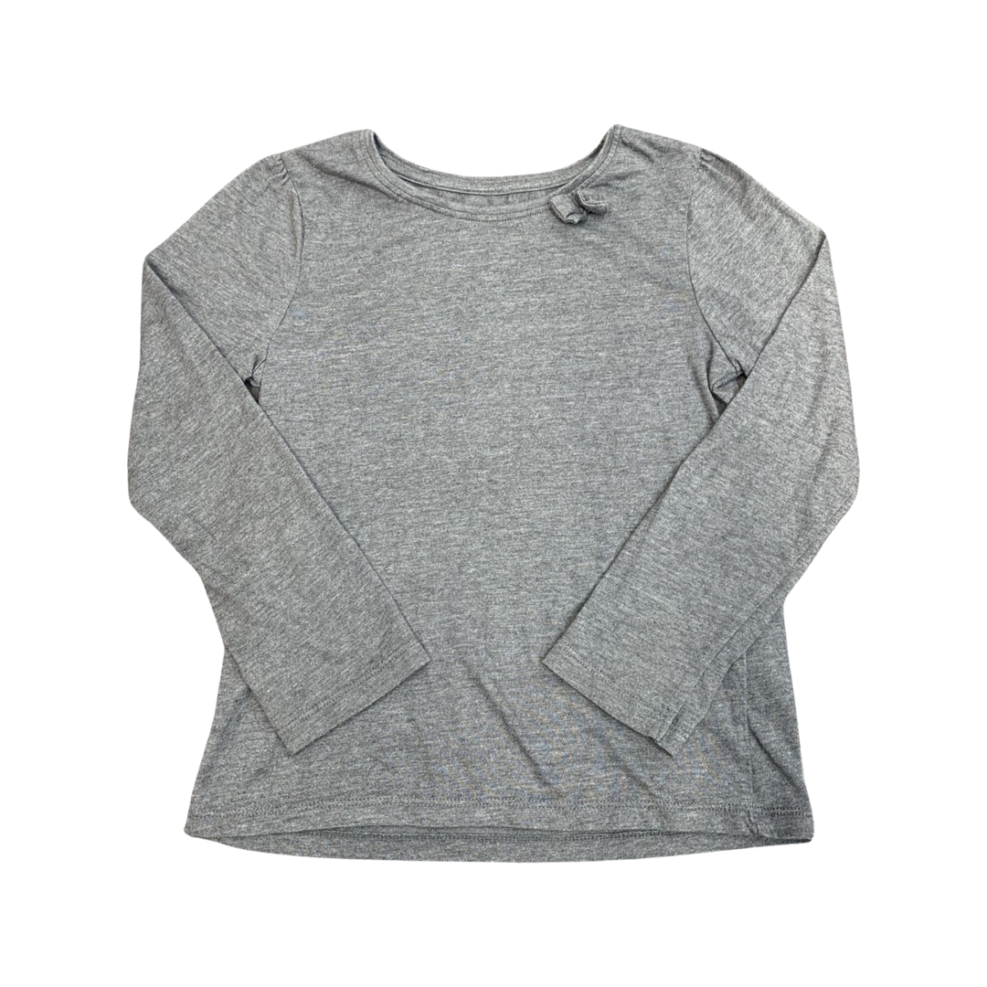 Young Dimension Long Sleeve Grey T-Shirt 6-7 years