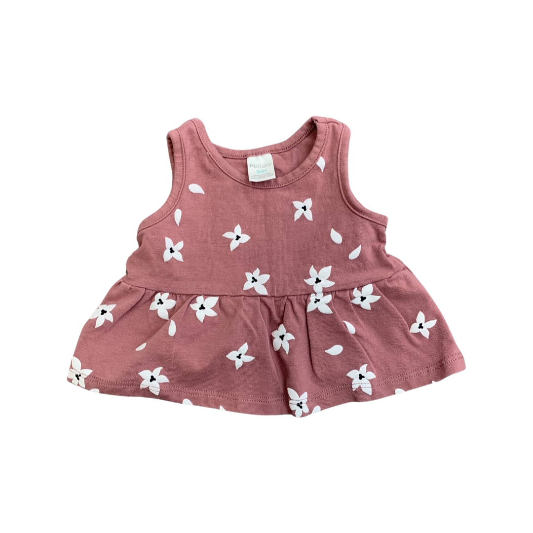 PL:Baby Floral Patterned Top 3 Months