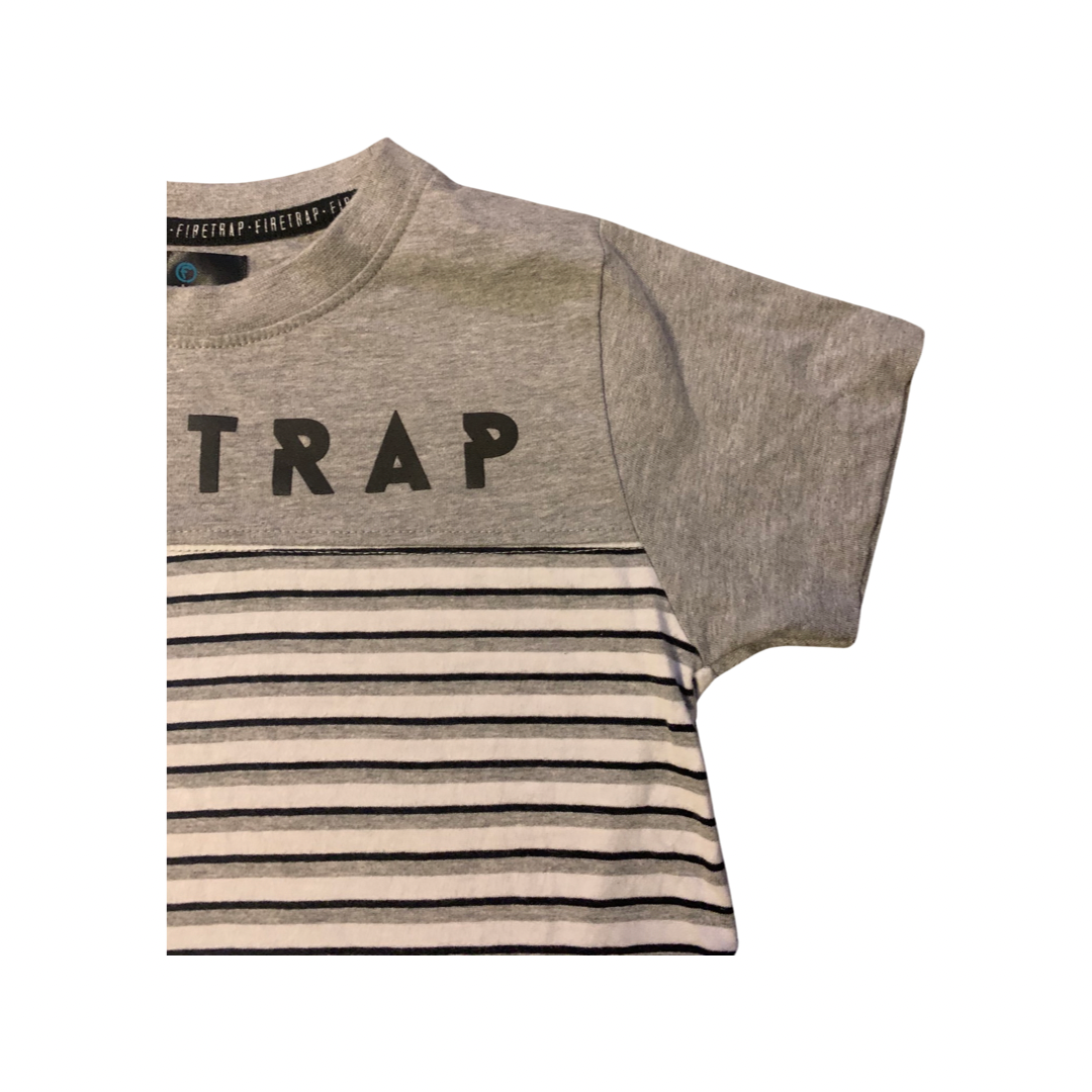 Firetrap Striped T Shirt 3-4 Years