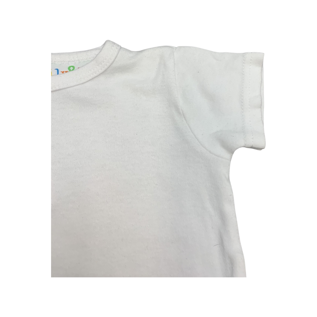 Lily & Jack Basic White T Shirt  3-6 Months/18lbs