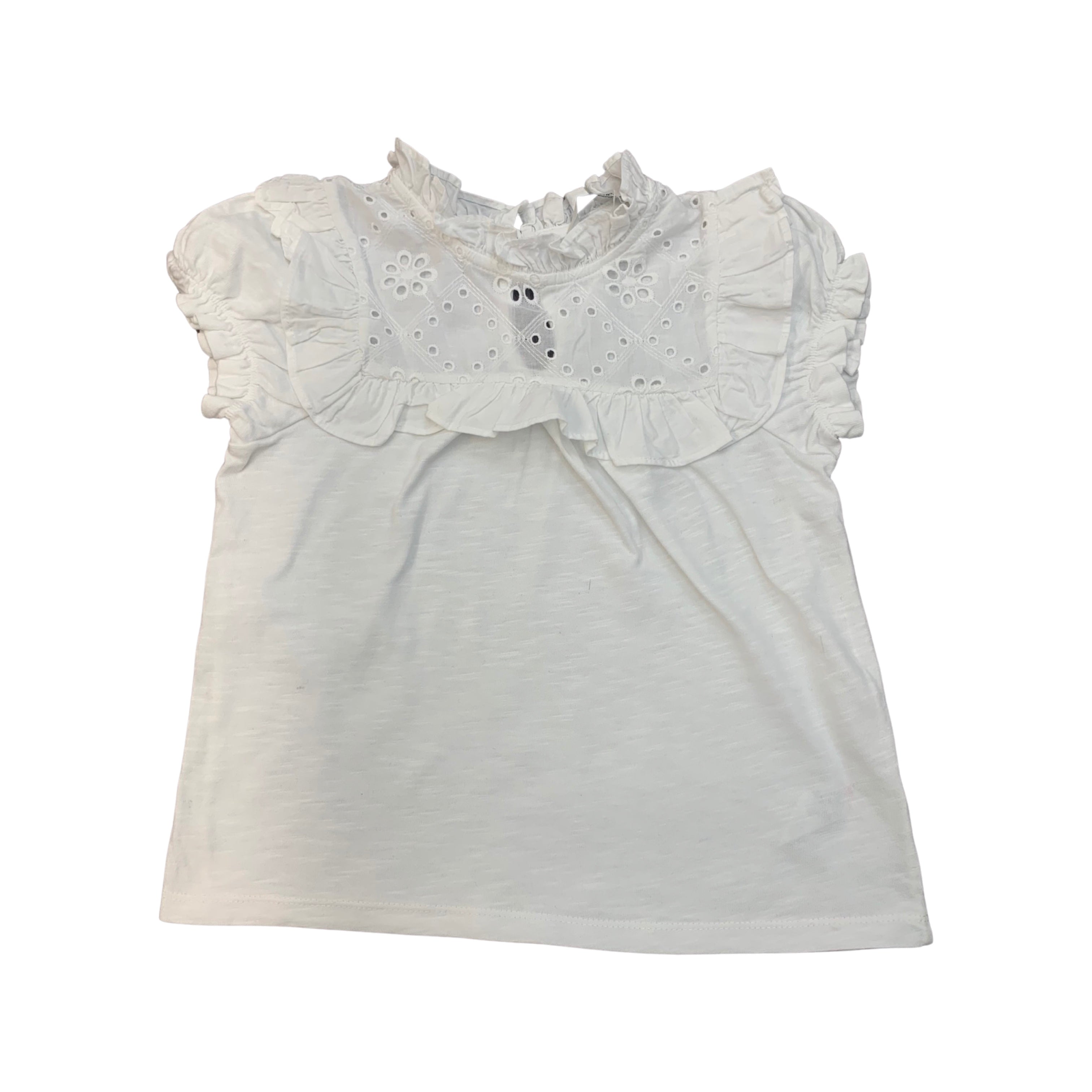 George Embroidered T Shirt Girls 7-8 Years