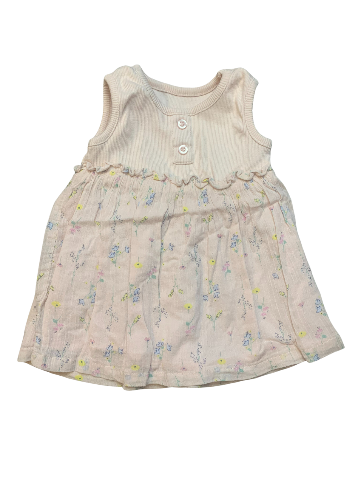 Matalan Floral Summer Dress Baby Girl 0-3 Months/
