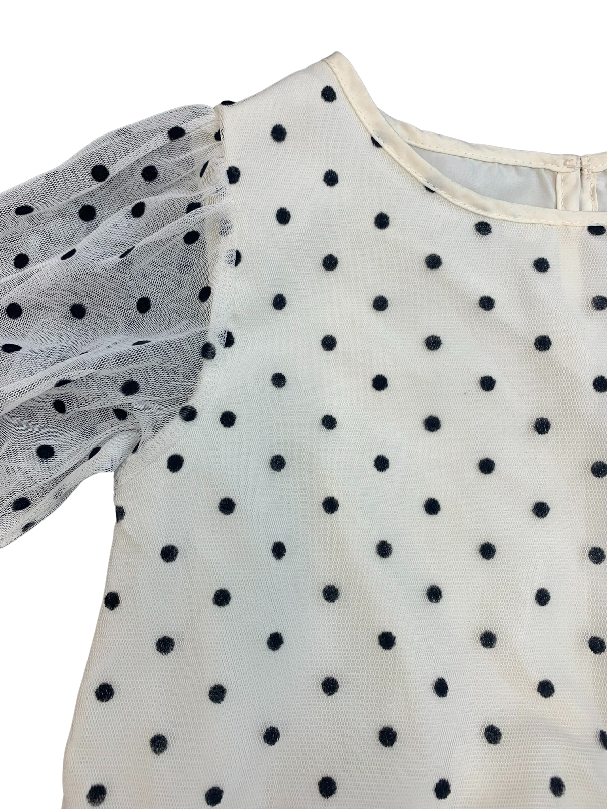 H&M Tiered Polka Dot Dress Girls 7-8 Years