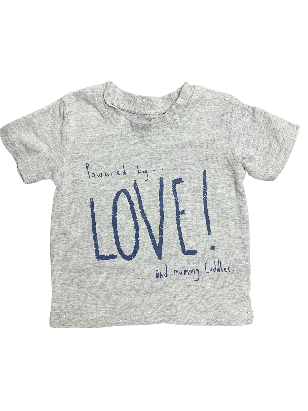 George 'Powered By Love' T Shirt 3-6 Months/18lbs