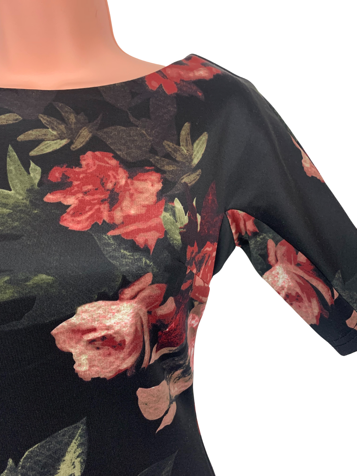 AX Paris Floral Bodycon Dress Size 8