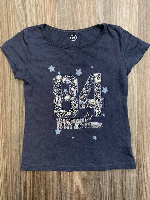 Unknown Brand Printed T Shirt Girls 2-3 Years