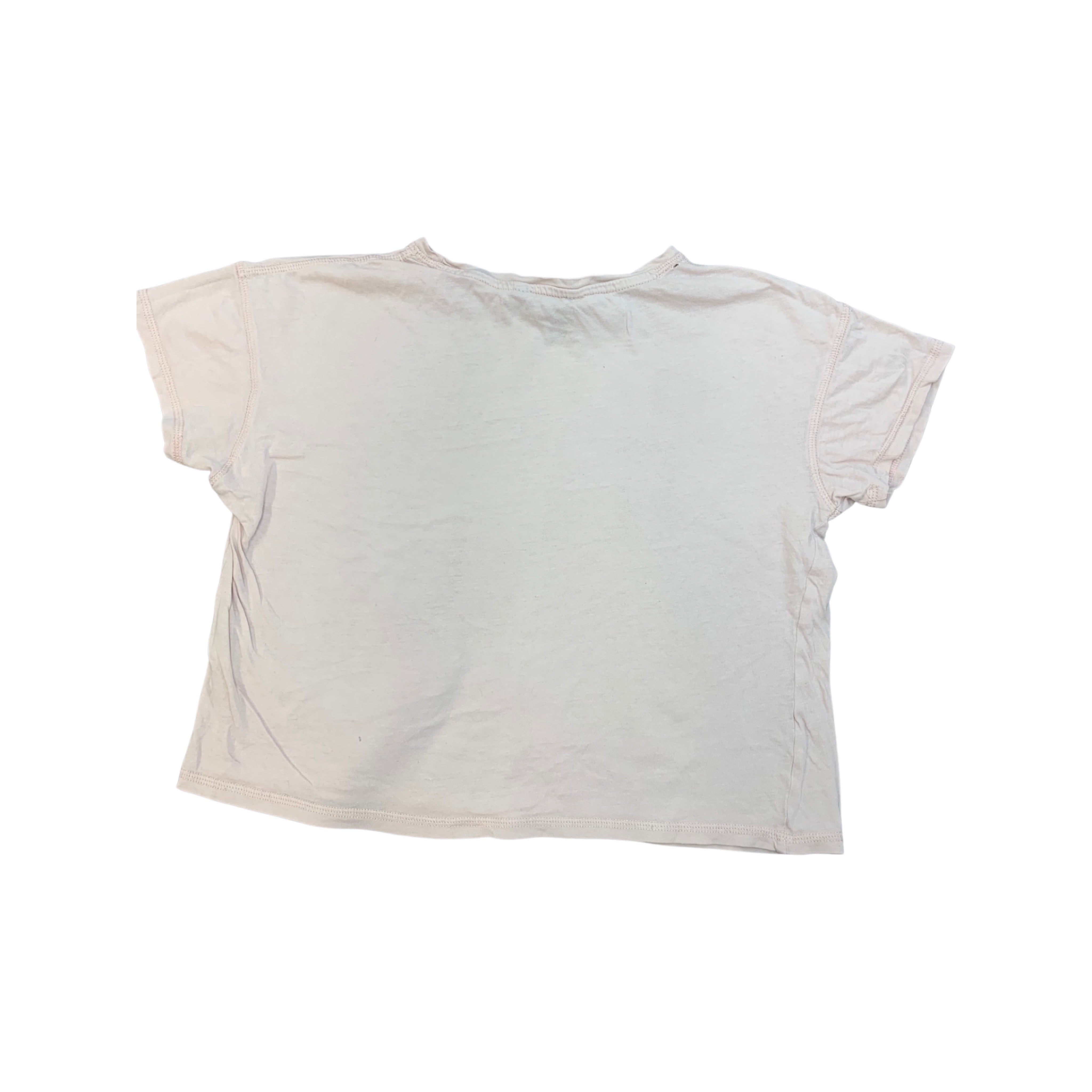 New Look Cropped T Shirt Girls 10-11 Years Playwear